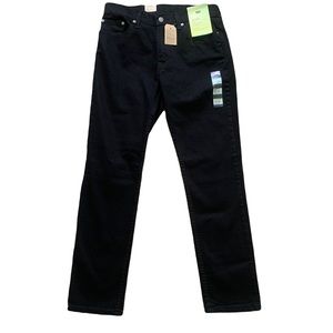 Black Levi Slim Stretch Jeans